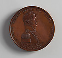Medal of Captain O. H. Perry, Moritz Fürst (born 1782, active United States, 1807–ca. 1840), Bronze, American