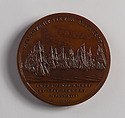 Medal of Captain Jesse Duncan Elliott, Moritz Fürst (born 1782, active United States, 1807–ca. 1840), Bronze, American