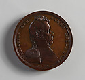 Medal of Brigadier General James Miller, Moritz Fürst (born 1782, active United States, 1807–ca. 1840), Bronze, American