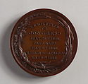 Medal of Major General Z. Taylor, Bronze