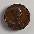 Medal of Major General Winfield Scott, Moritz Fürst (born 1782, active United States, 1807–ca. 1840), Bronze, American