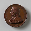 Medal of the Numismatic and Antiquarian Society of Philadelphia, William H. Key (active 1864–92), Bronze, American