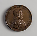 Medal of Francis, Duke de Dampville, Jean Hardy (1647–1684), Bronze