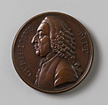 Medal Commemorating the Opposition of William Pitt to the Colonial Policy, Bronze