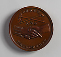 Medal of Andrew Jackson, Moritz Fürst (born 1782, active United States, 1807–ca. 1840), Bronze, American