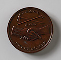 Medal of James Knox Polk, Franklin Peale (1795–1870), Bronze
