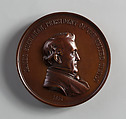 Medal of James Buchanan, Salathiel Ellis (1803–1879), Bronze, American