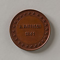 Token of William Henry Harrison, Bronze