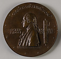 George Washington Inaugural Centennial Medal, Augustus Saint-Gaudens (American, Dublin 1848–1907 Cornish, New Hampshire), Bronze, American