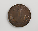 Charities and Correction Medal, Victor David Brenner (American, born Šiauliai, Lithuania (Shavli, Russian Empire) 1871–1924 New York), Bronze, American
