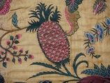 Palampore, Cotton embroidered with silk, Indian (Coromandel Coast), for the European market