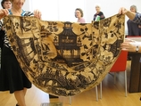 Curtain from a Set of Furnishings, Cotton (copperplate printed), England (probably Crayford, Kent)
