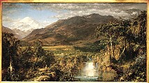 Heart of the Andes, Frederic Edwin Church (American, Hartford, Connecticut 1826–1900 New York), Oil on canvas, American
