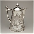 Pitcher, Meriden Britannia Company  American, Silver plate, American