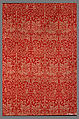 Curtain, William Morris (British, Walthamstow, London 1834–1896 Hammersmith, London), Cotton, woven, American or British