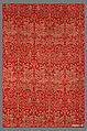 Curtain, William Morris (British, Walthamstow, London 1834–1896 Hammersmith, London), Cotton, woven, American or British