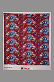 George Washington Quilt, Wholecloth printed cotton, American