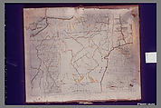 Embroidered Map Sampler, Silk embroidered with silk, American