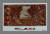 Hooked Rug, Lucy Trask Barnard (1800–1896), Wool, American