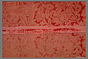 Curtain, William Morris (British, Walthamstow, London 1834–1896 Hammersmith, London), Cotton, woven, American or British