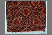 Woven Carpet Piece, Wool, woven, American