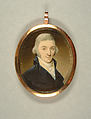 Portrait of a Gentleman, Edward Miles  British, Watercolor on ivory, British