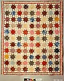 Star of Lemoyne Quilt, Rebecca Davis, Cotton, American