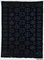 Coverlet, Wool, woven, American