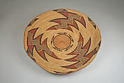 Basket Tray, Plant fiber, Yurok