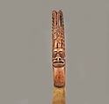 Ladle, Wood, horn, Tlingit