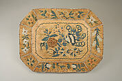 Tray, Birchbark, moosehair, Huron