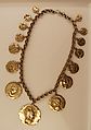 Necklace, George W. Shiebler & Co.  American, silver and silver gilt, American