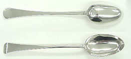 Serving Spoon, Nicholas Roosevelt (1715–1769), Silver, American