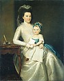 Lady Williams and Child, Ralph Earl (American, Worcester County, Massachusetts 1751–1801 Bolton, Connecticut), Oil on canvas, American