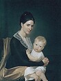 Mrs. Marinus Willett and Her Son Marinus, Jr., John Vanderlyn American, Oil on canvas, American