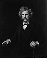 Mark Twain, Charles Noel Flagg American, Oil on canvas, American