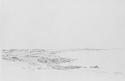 Good Harbor Beach, Cape Ann, Massachusetts, William Trost Richards (American, Philadelphia, Pennsylvania 1833–1905 Newport, Rhode Island), Graphite on tan wove paper, American