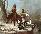 Trappers, Jonathan K. Trego, Oil on canvas, American