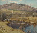 The North Country, Willard Metcalf American, Oil on canvas, American