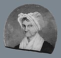 Portrait of a Lady, Watercolor on ivory, American