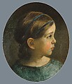 Daughter of William Page (Probably Mary Page), William Page  American, Oil on canvas, American