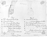 Anotomaical Description of the Hand and the Wrist, Benjamin West  American, Black ink, watercolor washes, and black chalk on off-white laid paper, American