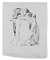 Mary, Study for "Annunciation", John Singer Sargent (American, Florence 1856–1925 London), Pen and ink on tracing paper with printed grid, American
