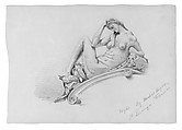 Night, John Singer Sargent (American, Florence 1856–1925 London), Graphite on off-white wove paper, American