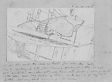 Lifeboats on Davits (from Scrapbook), John Singer Sargent (American, Florence 1856–1925 London), Graphite on off-white wove paper, American
