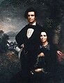 Mr. and Mrs. Daniel T. MacFarlan, Theodore E. Pine  American, Oil on canvas, American