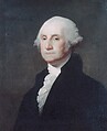 George Washington, Gilbert Stuart American, Oil on canvas, American