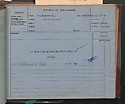 Tiffany Studios Lamp Department Ledger Book, Tiffany Studios (1902–32), pencil and ink on paper, American