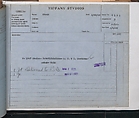 Tiffany Studios Lamp Department Ledger Book, Tiffany Studios (1902–32), pencil and ink on paper, American