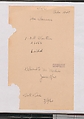 Tiffany Studios Lamp Department Ledger Book, Tiffany Studios (1902–32), pencil and ink on paper, American